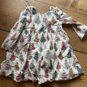 Pink Chicken Christmas Tree Dress